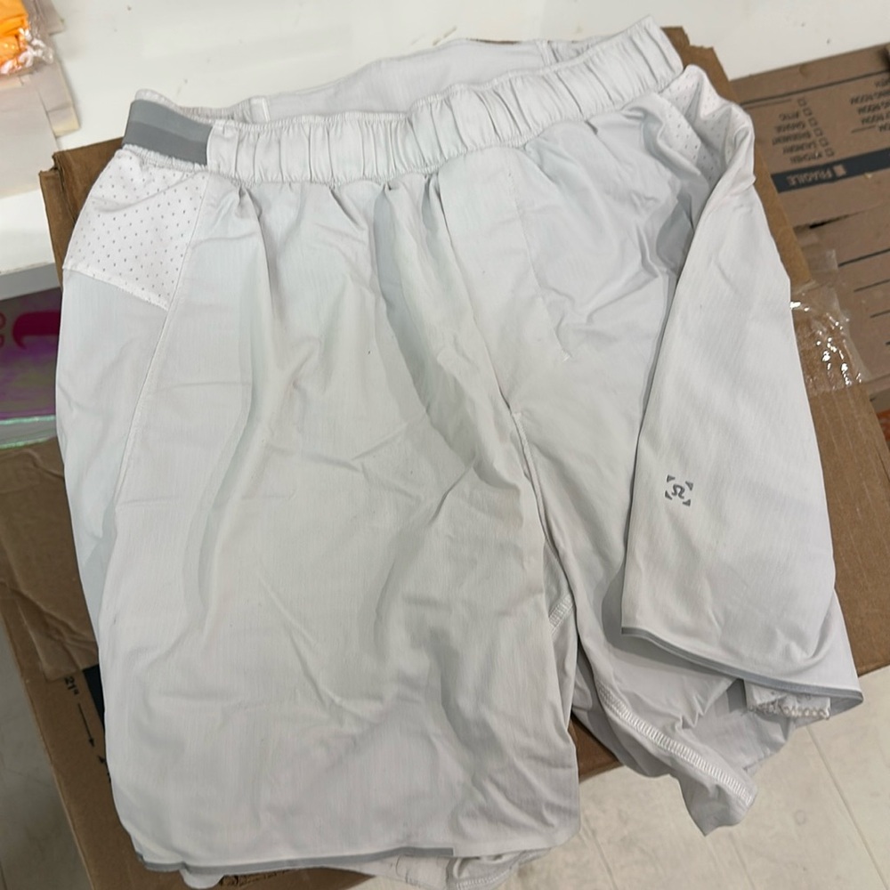 White Lululemon Shorts